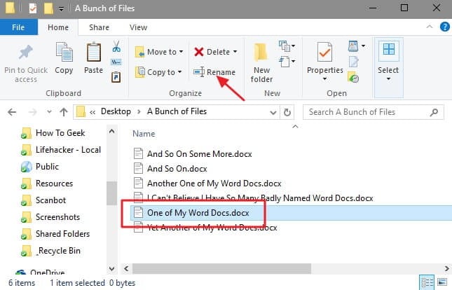 Remove password from word file by renaming word file extension