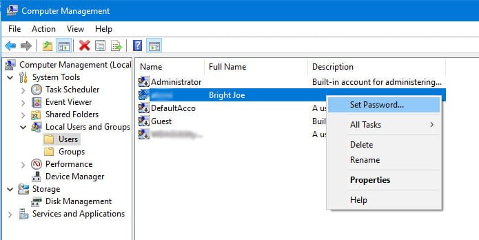 Réinitialiser le mot de passe de Windows 8.1 en utilisant un autre compte administrateur sans disque