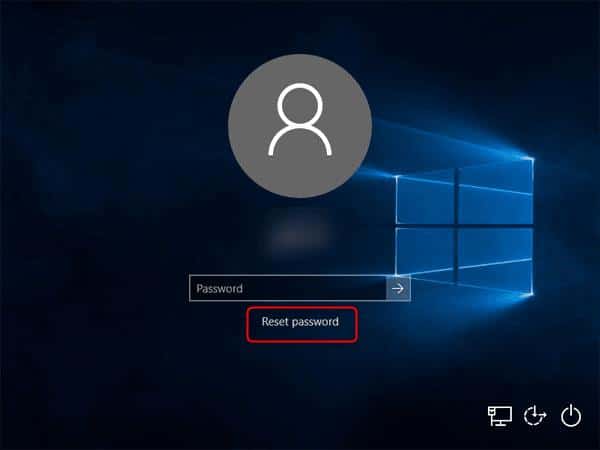 Reset password on Lenovo laptop