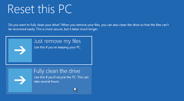 nettoyer les lecteurs de Windows dans un ordinateur portable HP