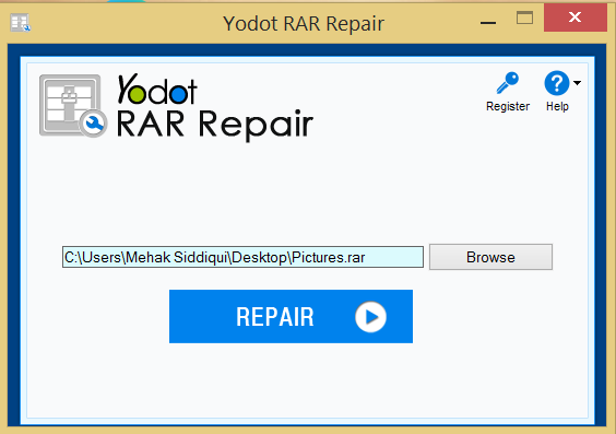 Réparation de Yodot RAR