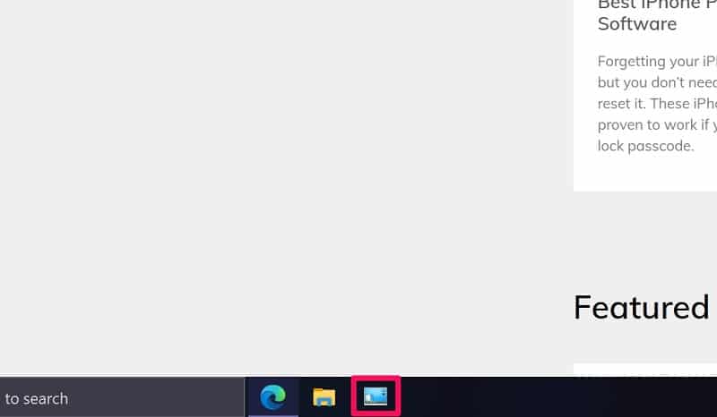 click the shortcut to bring my computer on desktop in Windows 10