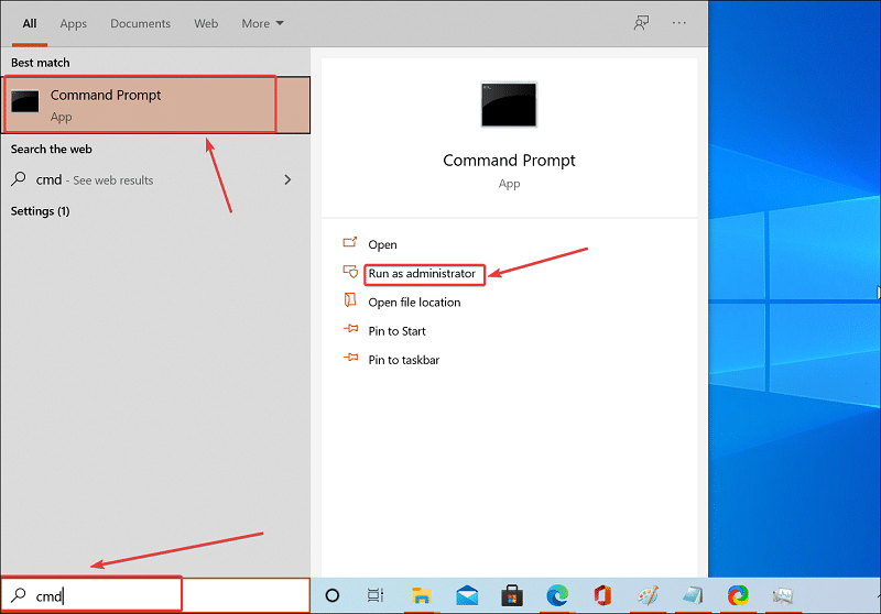 Changer le nom de l'administrateur dans Windows 10 via l'invite de commande