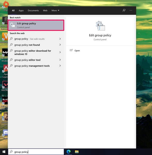 enable built-in admin account on Windows 10 with local security policy