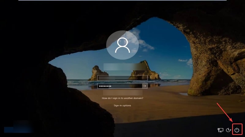 Réinitialisation d'usine de Windows 10 à partir de l'écran de connexion
