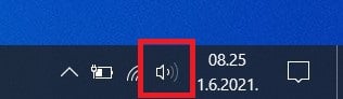 How to Open Sound menu in Windows 10 via the Sound icon