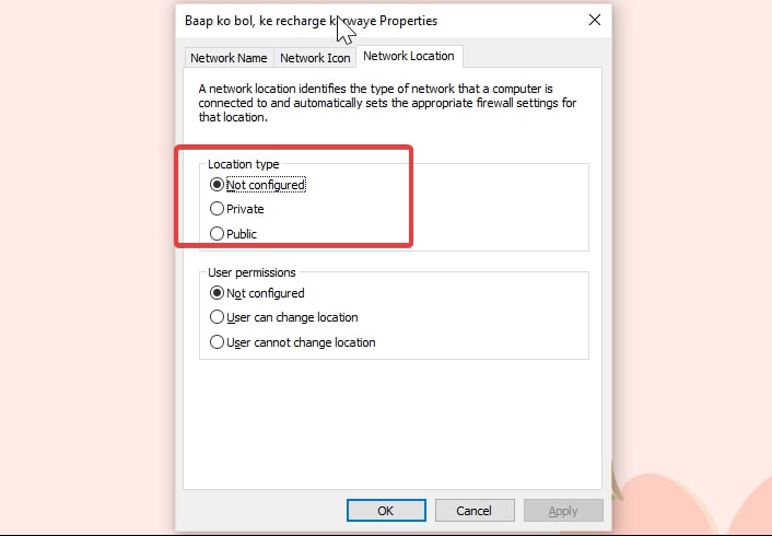 Change Network from Public to Private in Windows 10 via Local Group Policy Editor
