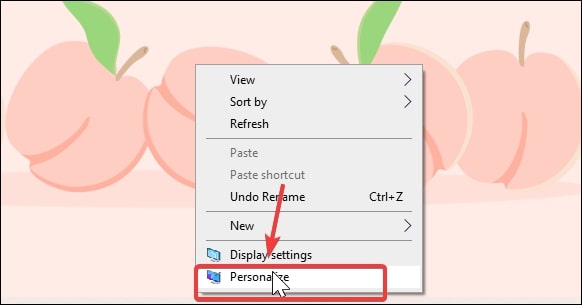 Ouvrir les paramètres de la barre des tâches à partir du bureau dans Windows 10