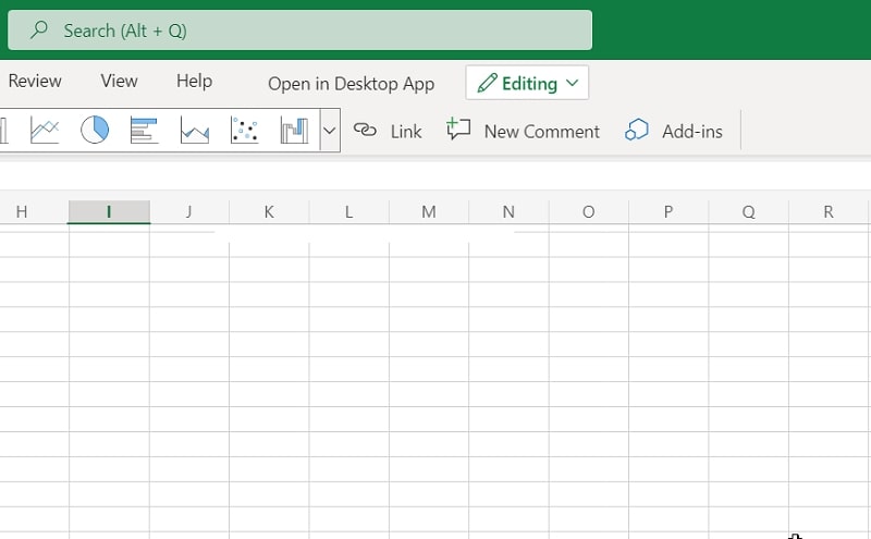 The Add-ins button in Excel